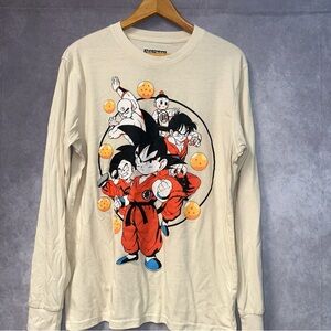 Dragon Ball Z Shirt Mens Medium M Goku Vegeta Piccolo  Freezia Long Sleeve